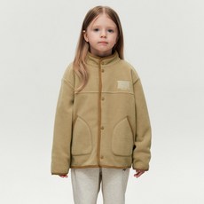 마리떼프랑소와저버 아동용 클래식 로고 경량 플리스 재킷