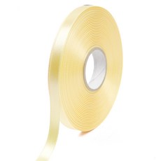포포팬시 뭉구 프리미엄 유광 단면 공단 리본 10mm, 11 연노랑, 1개, 45m