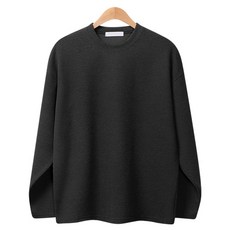 레이먼 메티 오버핏 라운드 니트 티