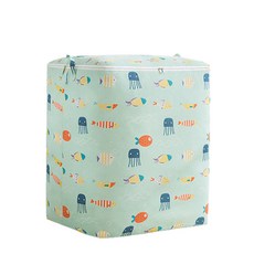 리코프 몬스터 대용량 이불 정리 수납 가방 150L, 1개, 블루