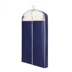 衣物防塵罩 海軍藍色 130*60*10cm, 1個, 1件