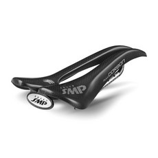 SELLE SMP FULL CARBON 專業公路山地車自行車車座, 黑色的, 1個