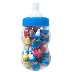 奶瓶裝雷根糖 顏色隨機出貨, 40g, 1罐