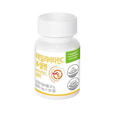 풀무원 데일리비타민C & 셀렌 27g, 30정, 1개