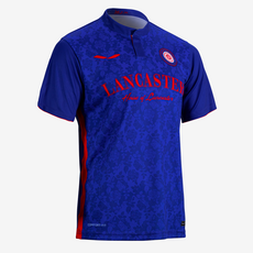 TODO JUNTAS 亨利領玫瑰球衣短袖