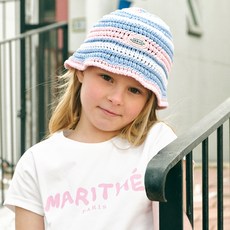 MaritheFrancoisGirbaud 兒童鉤針漁夫帽