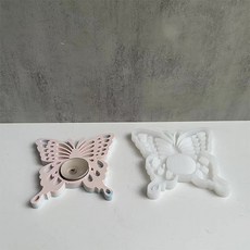 Homeflow 蠟燭石膏支架室內裝飾矽膠模具, 蝴蝶