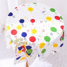 Market Pio 廚房一次性生日派對桌布氣球, 5個, 1個