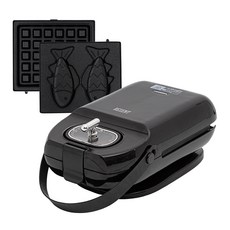 REZENT 2合1華夫餅盤, RE-SM5061TM (黑色)