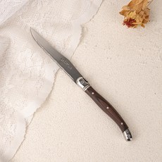 LA CARTUJA Ancre Laguiole 西式晚餐刀 餐刀, 1個, 深木色