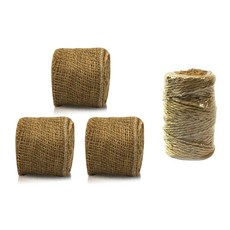 호미닷컴 녹화마대 10cm x 20m 3p + 녹화끈 3mm, 1세트