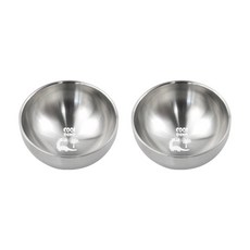 兒童用 Cool Dino 不鏽鋼雙層碗, 單一顏色, 2個