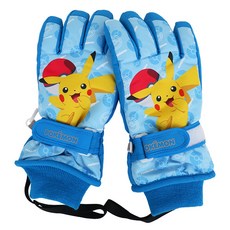 PoKeMoN 寶可夢 男童款雪地滑雪手套