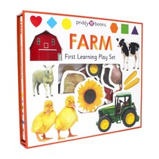 프리디 북스 Farm First Learning Play Set 보드북, RogerPriddy