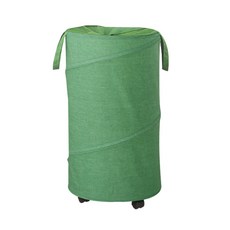 블럭마트 옥스퍼드 세탁바구니, TYPE2 그린, 1개