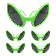 Party09 外星人眼鏡, 5個, 綠色
