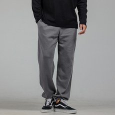 파이브엑스라지 남성용 빅사이즈 베이직 스판 일자핏 트레이닝 밴딩 조거팬츠