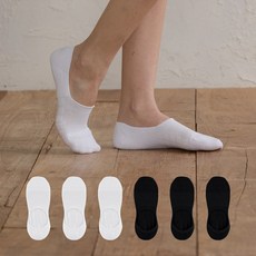 STUDIO SOCKSTOP 女性無縫氣墊隱形襪 6雙組