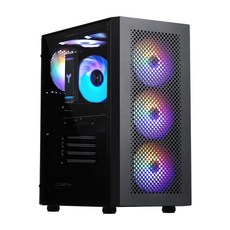 Jooyon 2024 Counter D4 Ryzen 5 銳龍 5000 系列 Radeon RX 6750XT, 黑色, 16GB, D456X67XT-B, 512GB, Free DOS