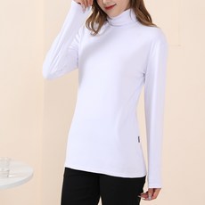 Tenclaw 桃色高領極地 T 卹, 白色