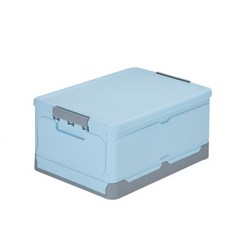 多功能折疊箱 L, 藍色, 1個