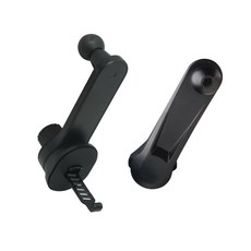 redbean 車用出風口支架掛鉤 + 螺絲型與旋轉型 DJAM + 旋轉式零件 DCEM, 黑色, 1套