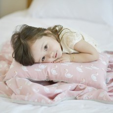 ahtty blanc 孩童涼爽枕頭+枕套 2入, 10號(枕套)