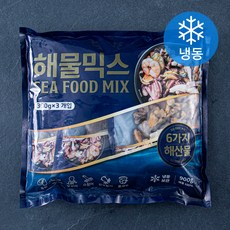 원미푸드 해물믹스 3개입 (냉동), 900g, 1개