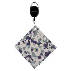 AVAVE 迷彩圖案伸縮繩方形高爾夫球巾, 米色迷彩, 1個