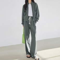 Paperments 女性Lemone大學T直筒褲運動套裝 12093