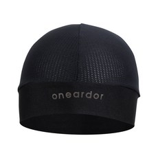 ONEARDOR 網眼自行車小帽, 黑色, 1個