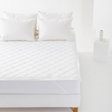 La Pomme Towallrun 澳洲產羊毛40支邊帶保潔墊, 白色