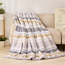 J-bedtime 床寢時光 台灣製天絲萊賽爾石墨烯涼被 RMG0722M, 靜香 米色 + 灰色