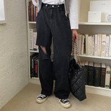 린다샵 여성용 웨스텐 컷팅 와이드 코튼 팬츠 cppt10996k2a