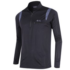 art land 男士涼感網眼拉鍊風暴T恤