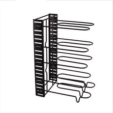 4層鍋子收納架, 黑色