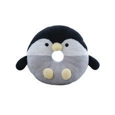 動物甜甜圈造型坐墊, 企鵝款