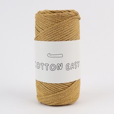 브랜드얀 코튼이지 뜨개실, 9 골든브라운, 1개
