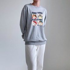 에어플레인 알유키티미 스탠다드 맨투맨