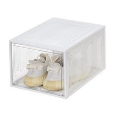 Alice Studio翻蓋抽屜組裝鞋櫃 21.5*28.5*36cm GH14_RD_2143, 白色的