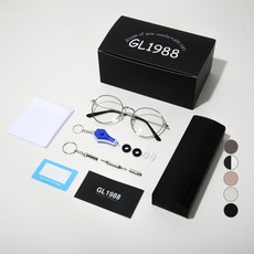 GL1988 眼鏡師製作的抗藍光眼鏡