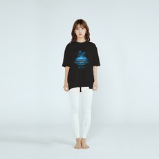 soleil 女款 Island Summer 寬鬆防曬短袖上衣