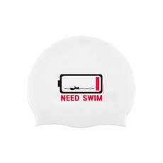 Lily Goods游泳是必要的!泳帽, 混色