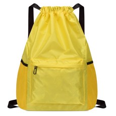 雙背束口袋, TYPE 01 黃色, 1個