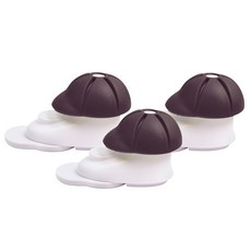 iclat mi cap 防夾門護板, 3入, 棕色