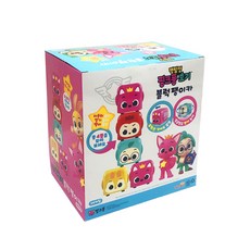 碰碰狐名偵探碰碰狐和好奇的積木陀螺 24入, 混色