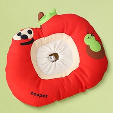 soonZAM 寵物時尚防水柔軟頸圈, 1個, 蘋果