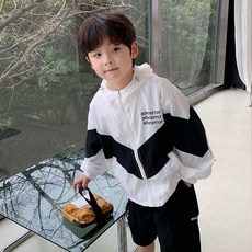 Starbean 男童亮點配色休閒防風夾克