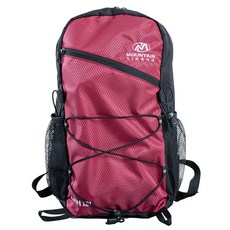 LIBERO Le 小型輕量後揹包 登山包 18L, 酒紅色