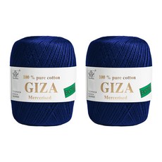 Yarna Giza 編織線 70g, 368, 2個